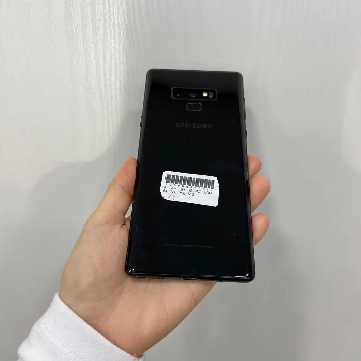 갤럭시노트9 블랙 128GB 부산 중고폰 팝니다 37585