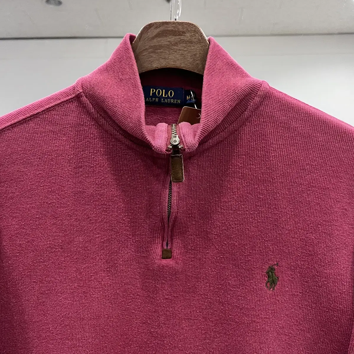 Polo ralph lauren 폴로 랄프로렌 하프넥 집업 니트