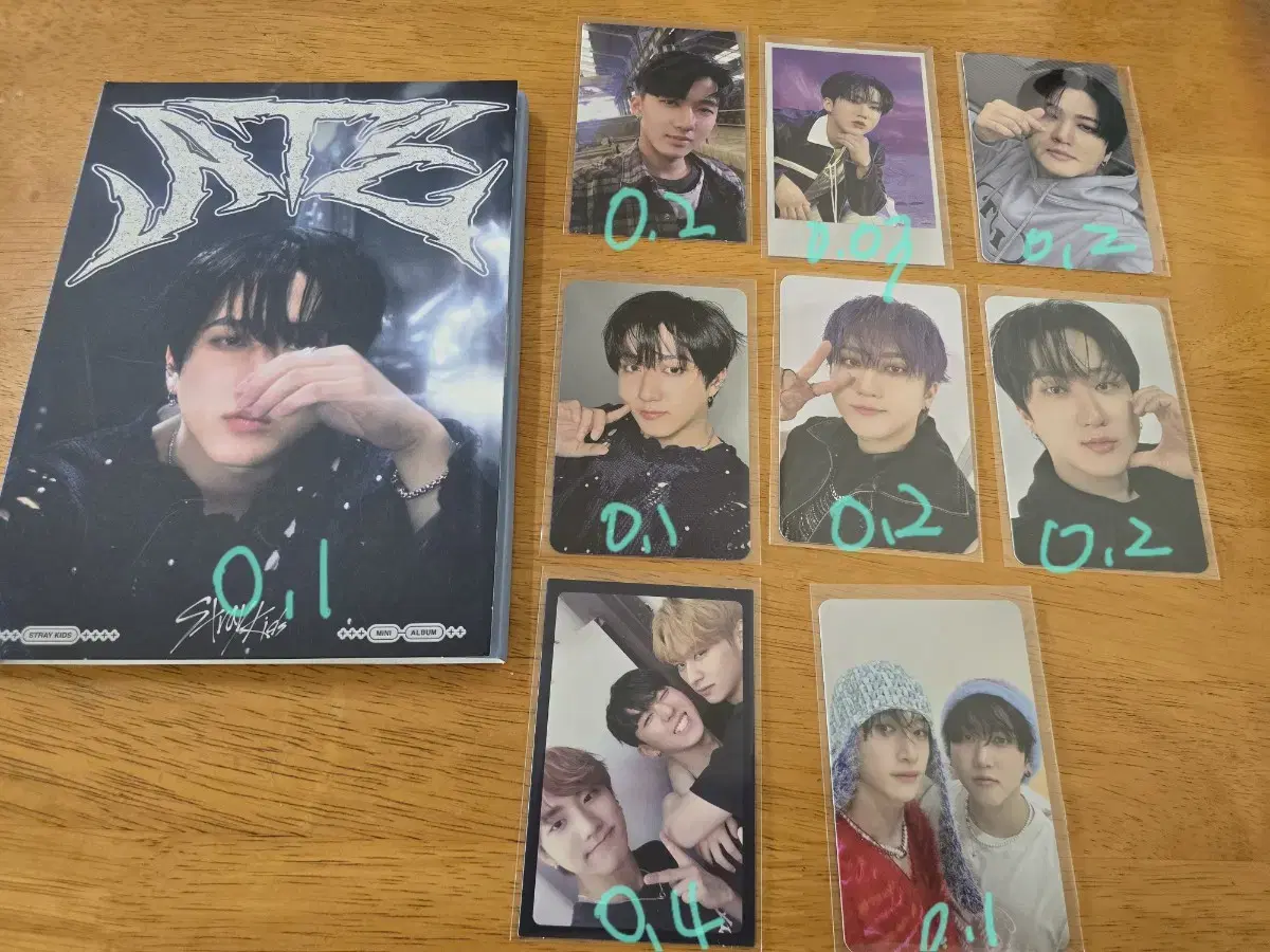 Straykids changbin photocard skz