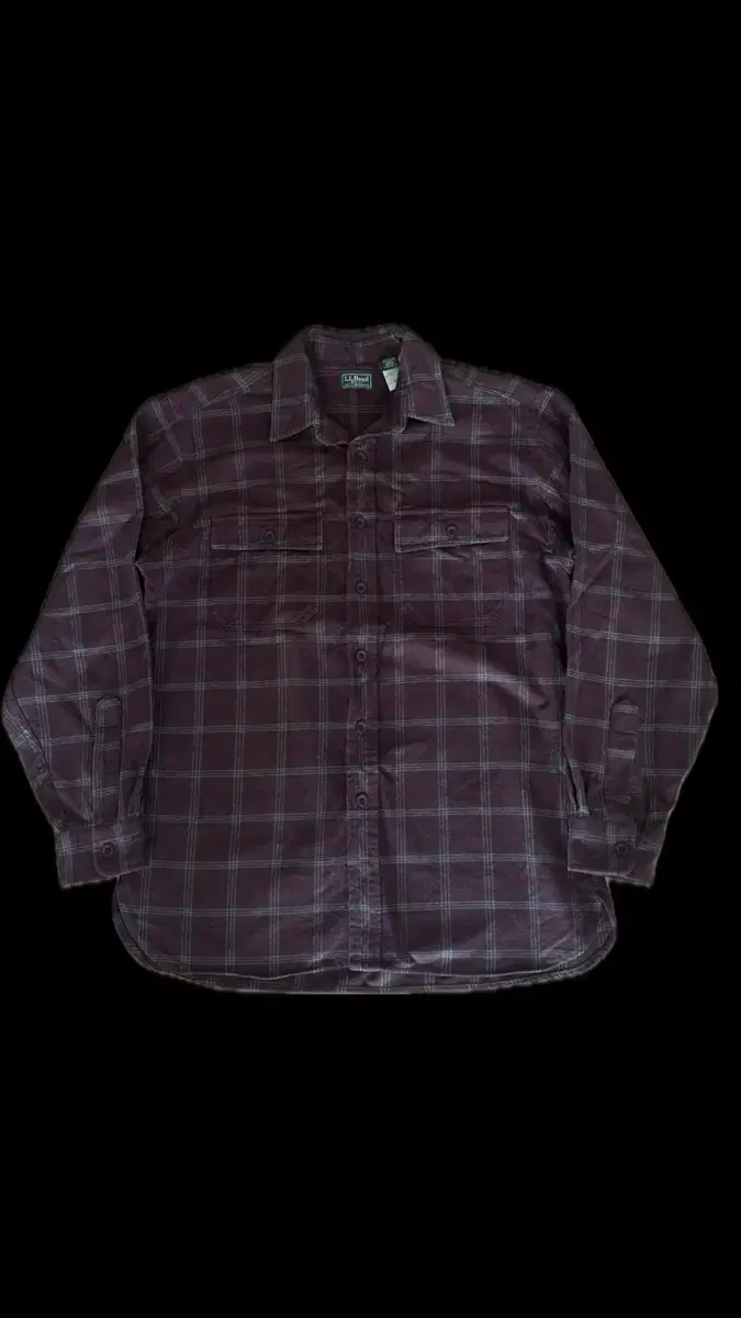 L.L.Bean made in USA check shirt