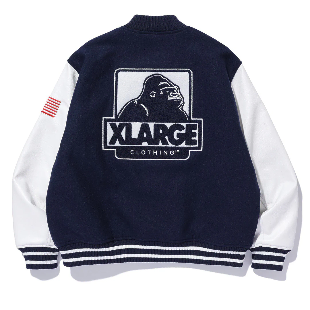 [해외] XLARGE 엑스라지 OG 로고 바시티 자켓 24FW