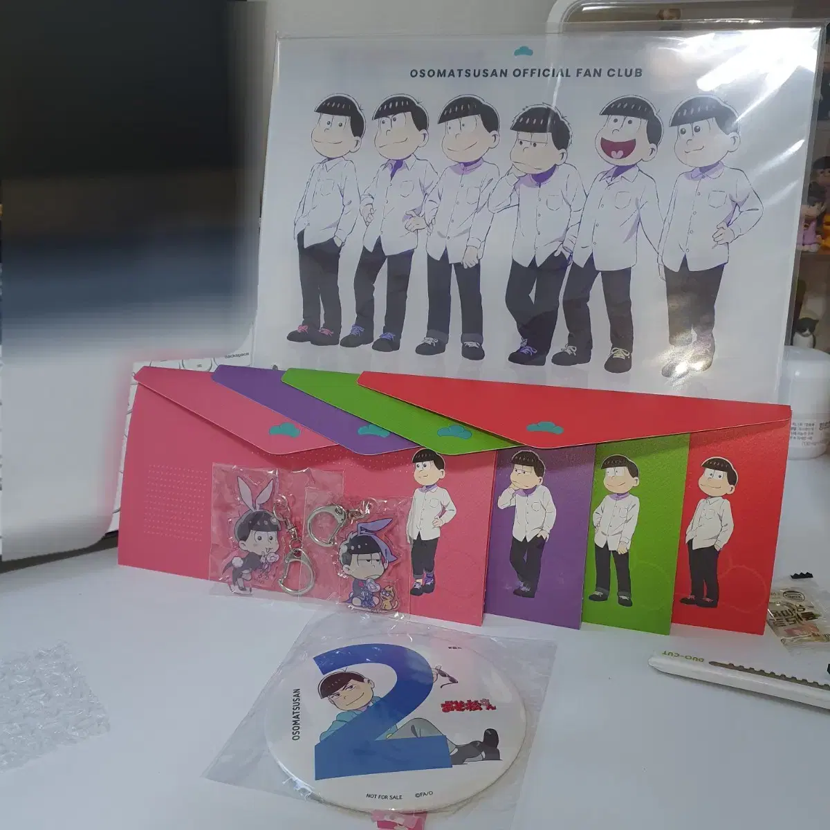 Osomatsu Award Official Fan Club acrylic Panel