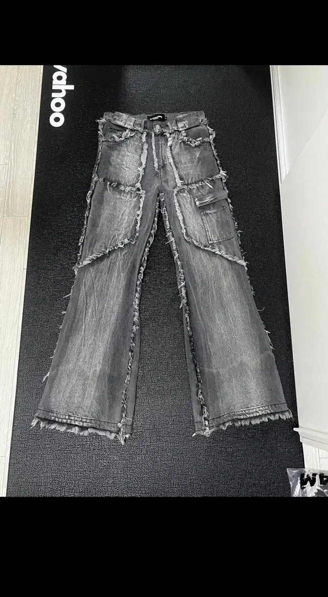 No Face Studio Flare jin Denim XL