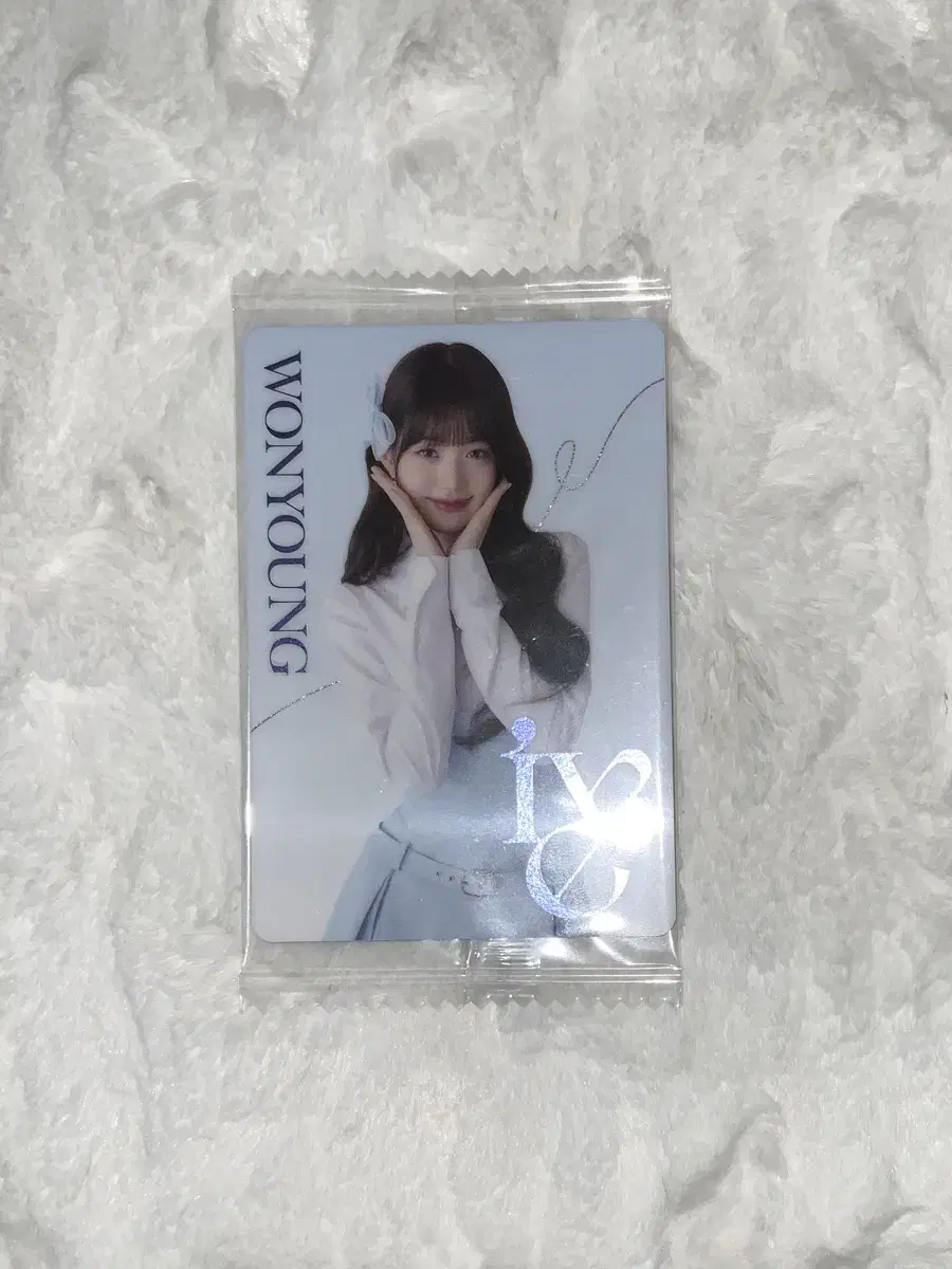 Unsealed) ive wonyoung Vandai Wehas Photocard Pack Photocard