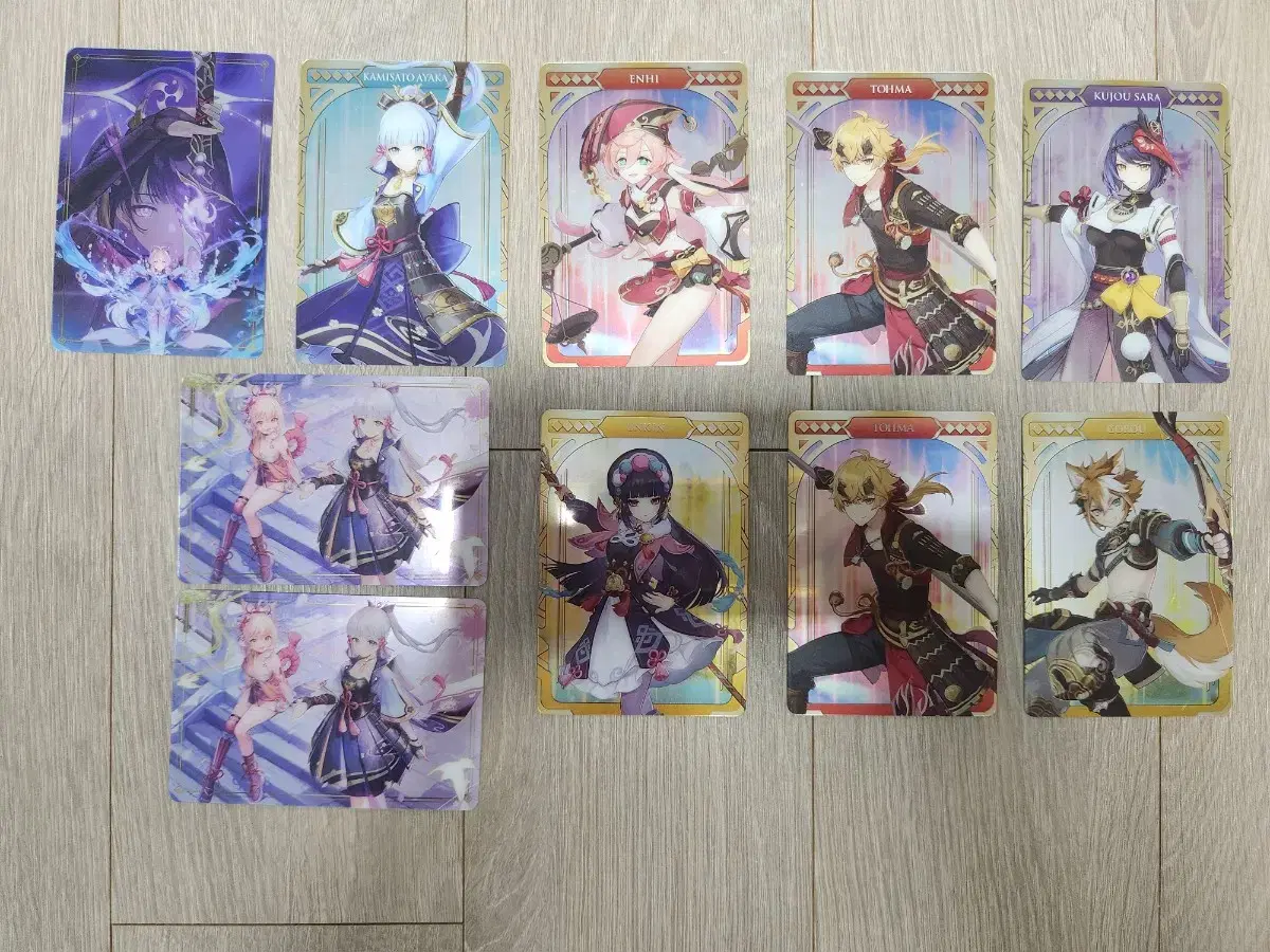 I sell Genshin Impact Wehas Metal Card bulk 