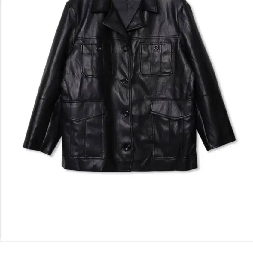 샵마그넷 가죽자켓 Eco Leather Jacket