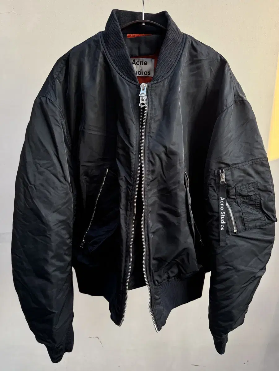 ACNE STUDIOS Makio Bomber Black MA-1 ACNE STUDIOS M