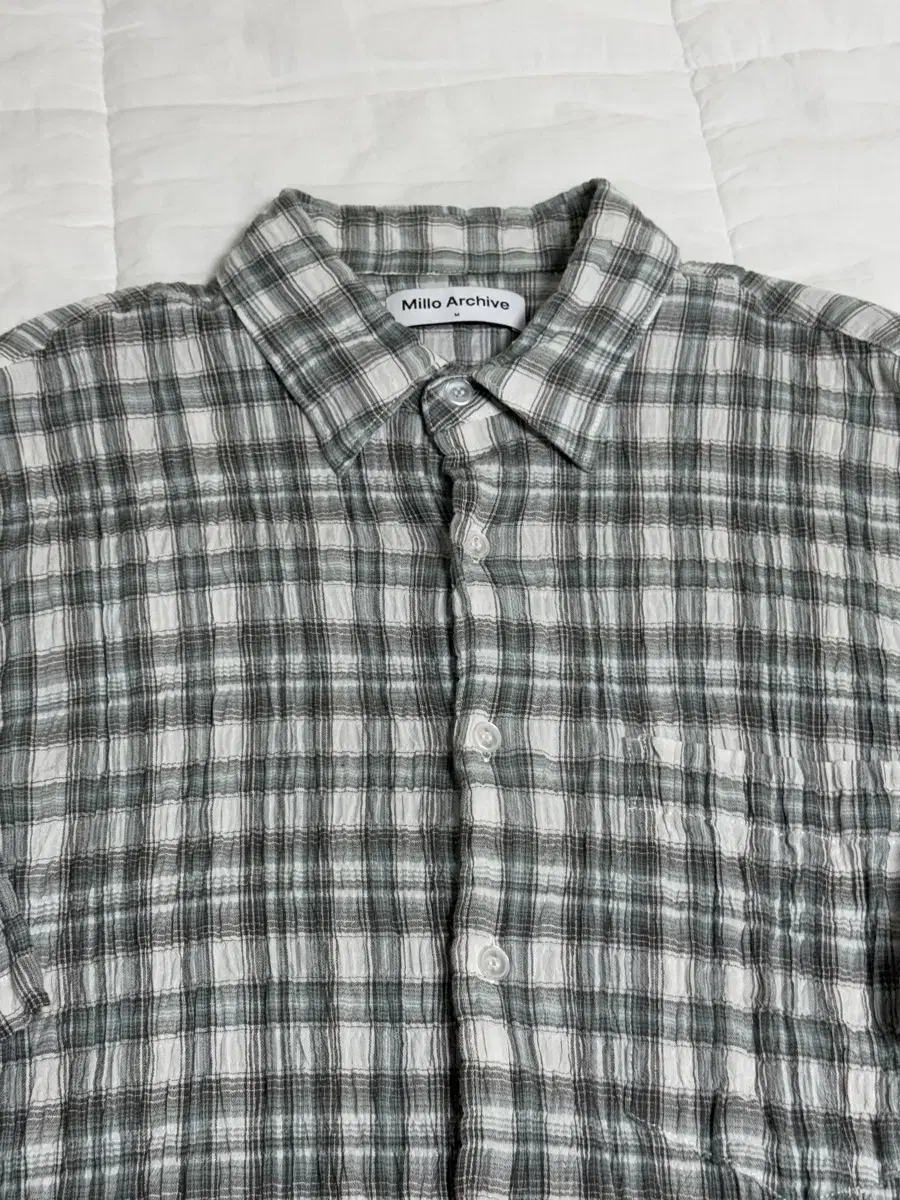 Milo Archive Check Half-Shirt M