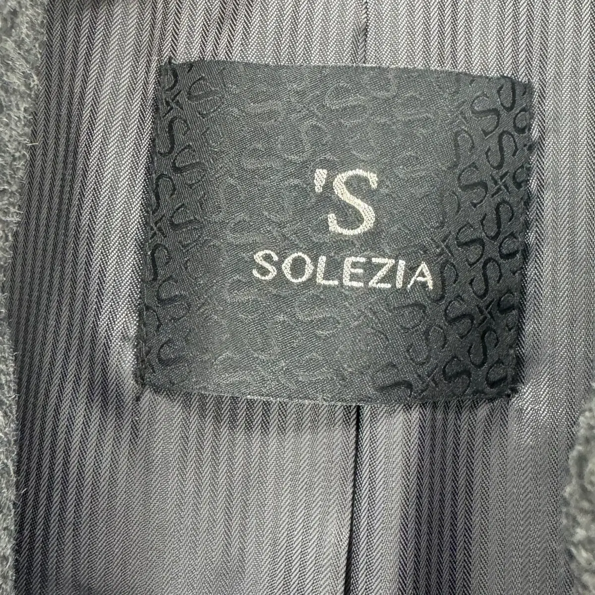 SOLEZIA 솔레지아 트렌치 코트 (85 size / GRAY)