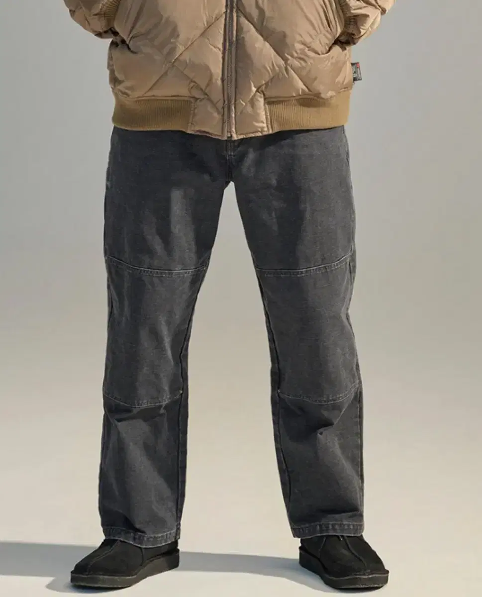 디센던트 24FW DET DOUBLE KNEE TROUSERS 2사이즈