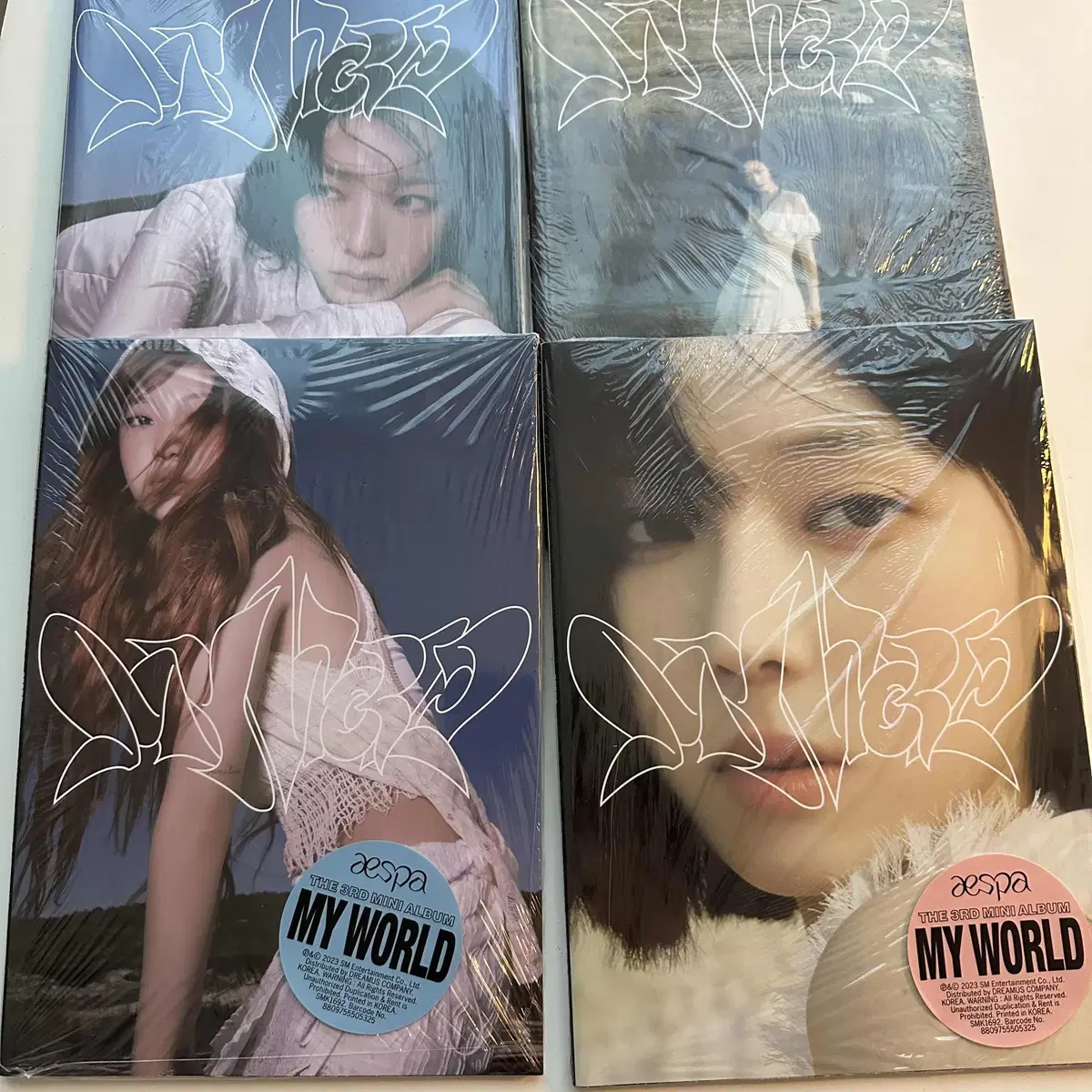 Aespa MYWORLD Myworld Albums