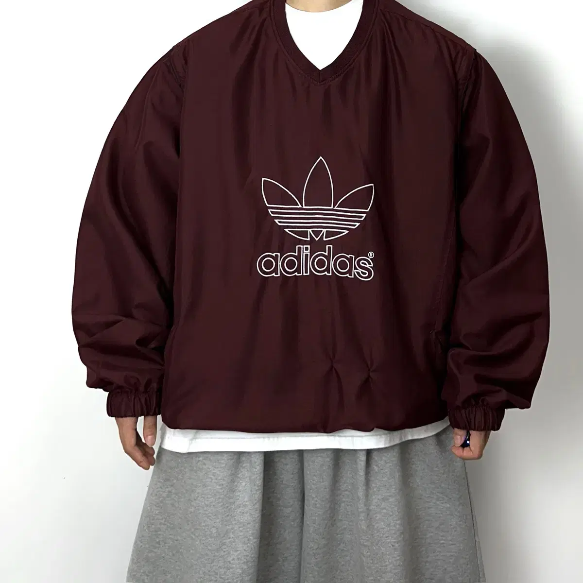 adidas Big Logo 90s Old School Overfit Warm-Up