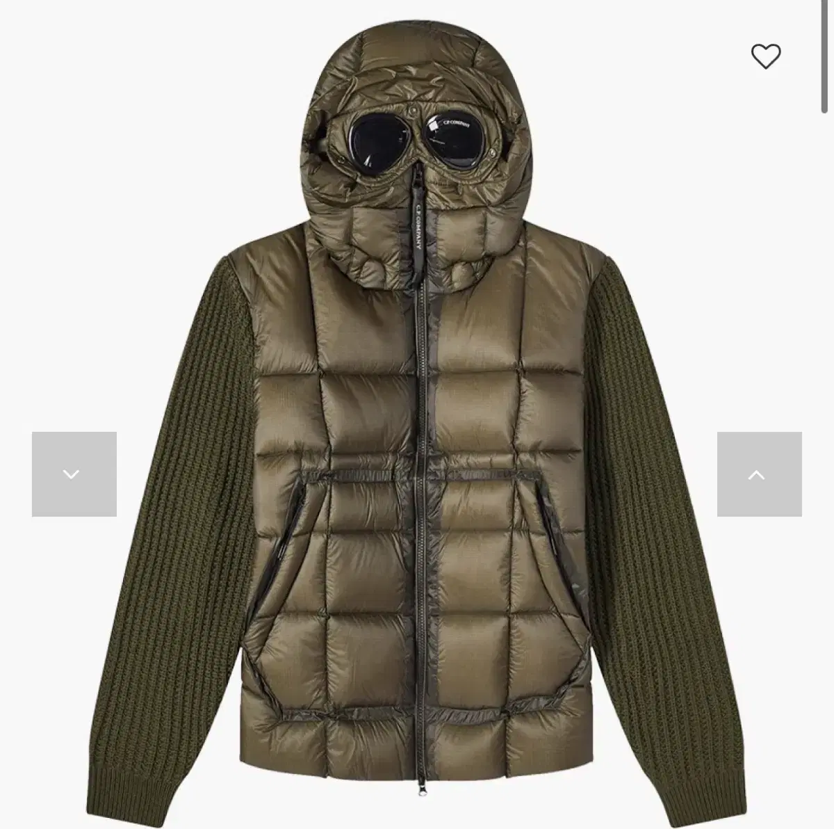 New) CP Company DD Shell Knit Padding