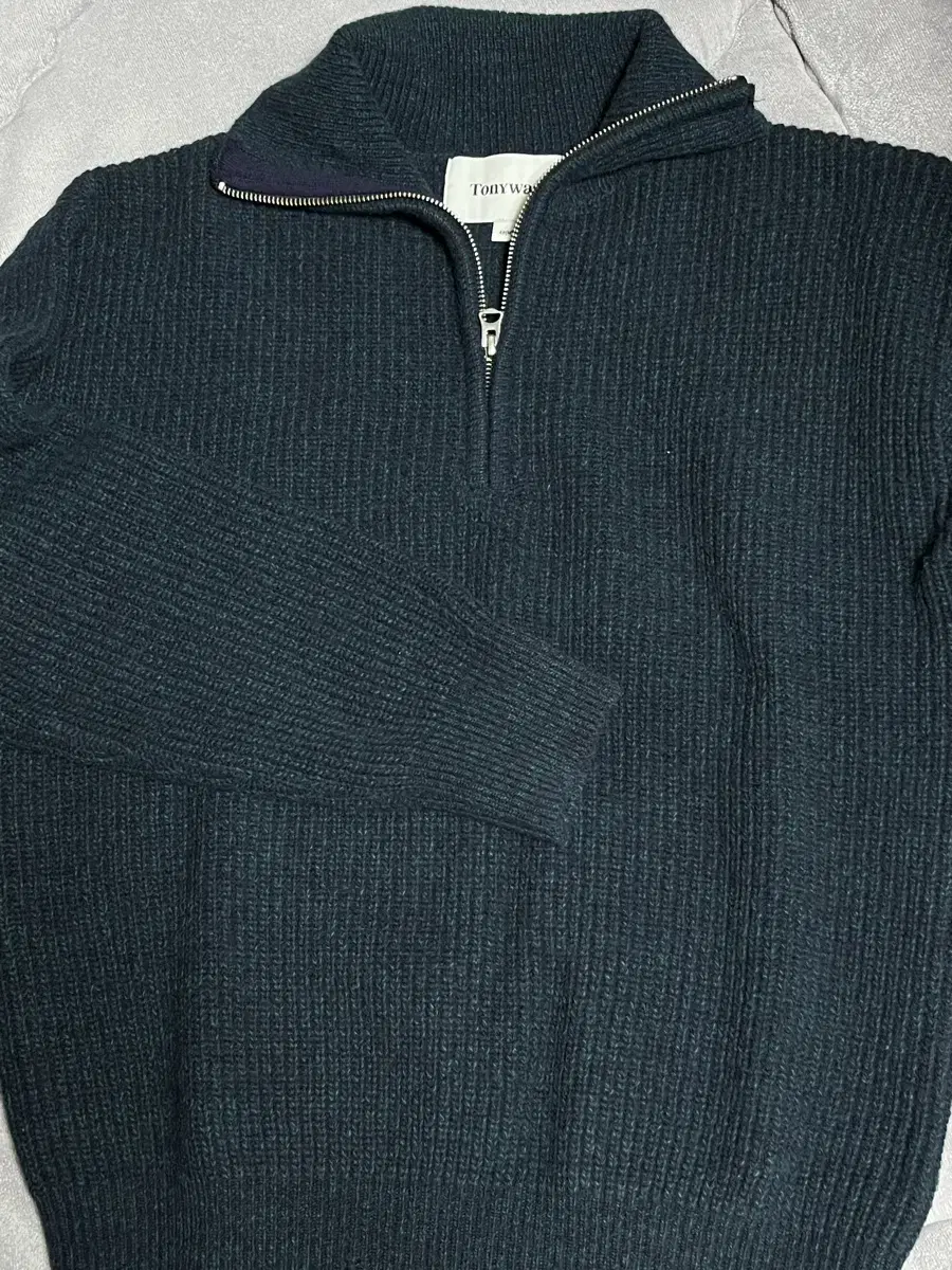 Tony Weck Cashmere Half Zip Up Knit Size M(48)