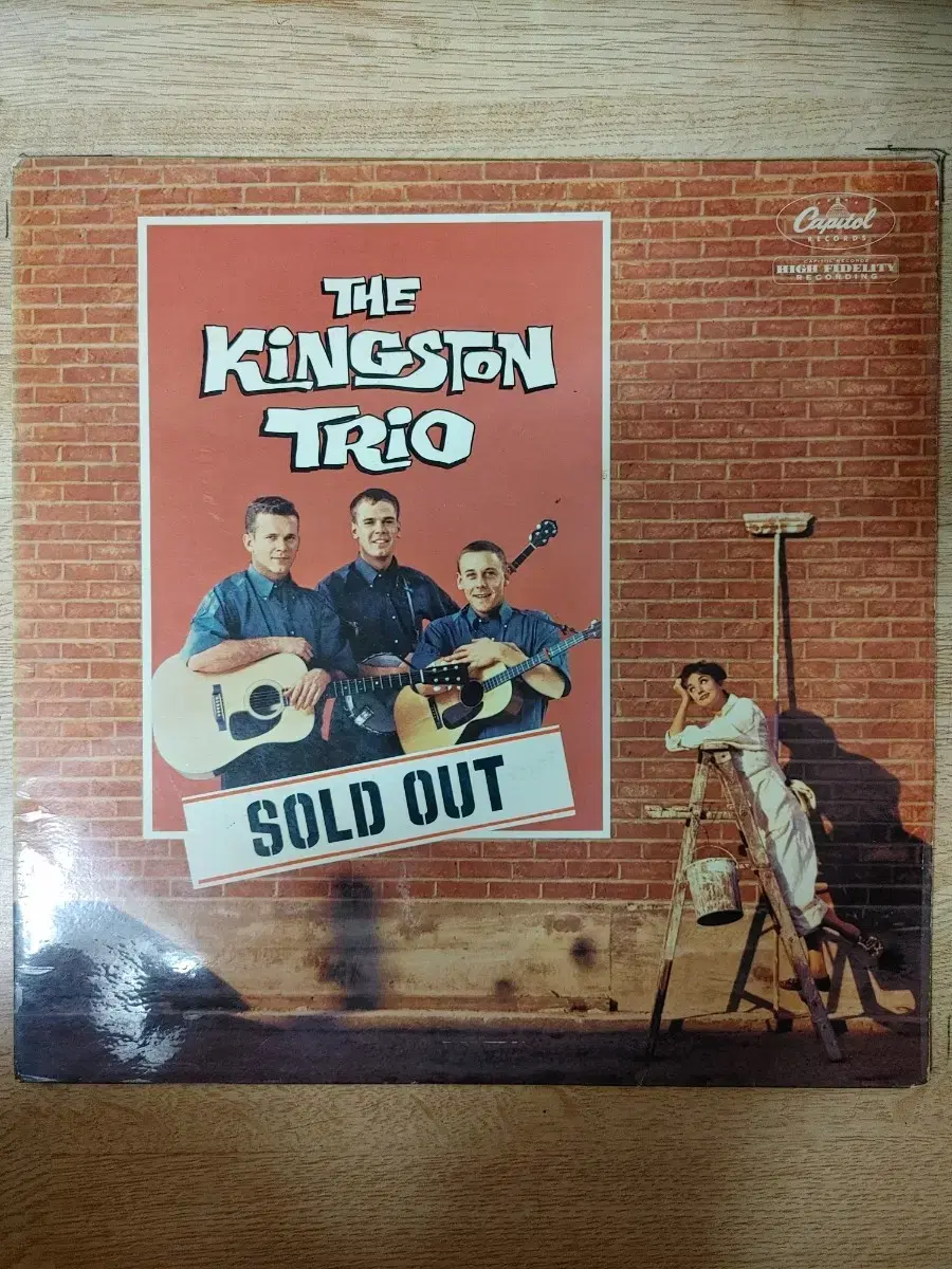 KINGSTON TRIO 음반 (LP 턴테이블 오디오 앰프