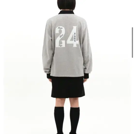 사파리스팟-ROUX BASE SCHOOL PK SLEEVE (GRAY)