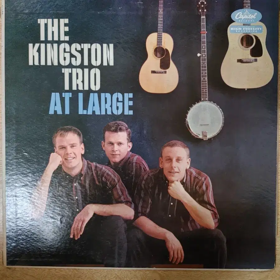 KINGSTON TRIO 음반 (LP 턴테이블 오디오 앰프