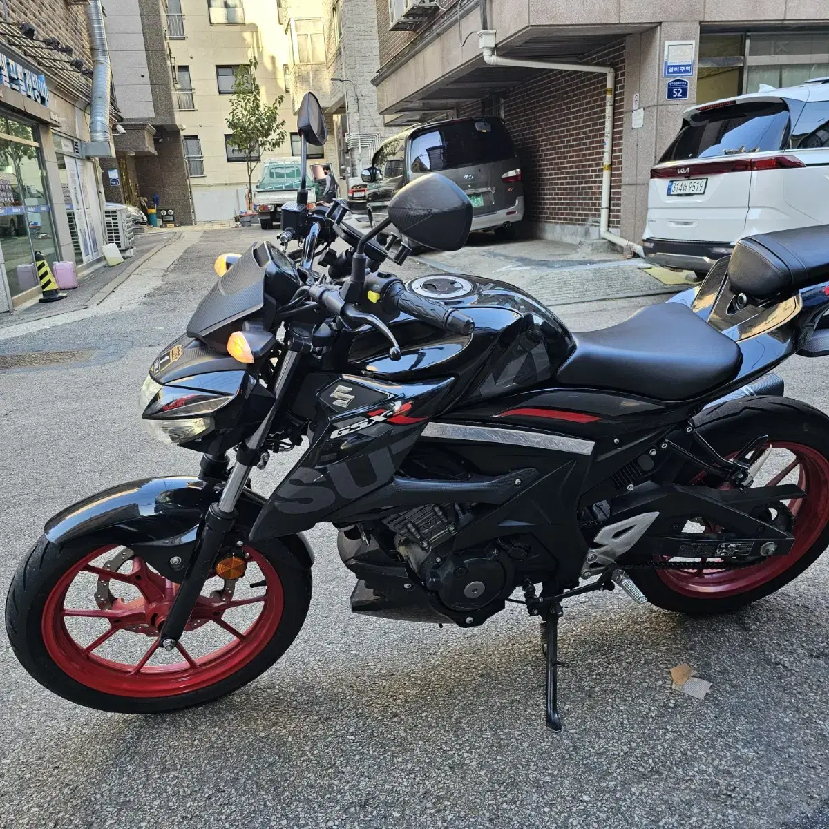 Gsx-s125 19년식 구변o 185만원 싸게 판매합니다!(pcx