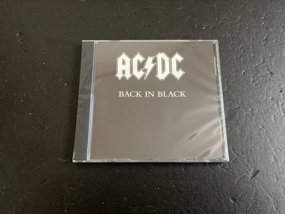 AC/DC-Back In Black 98년 UK발매 미개봉CD