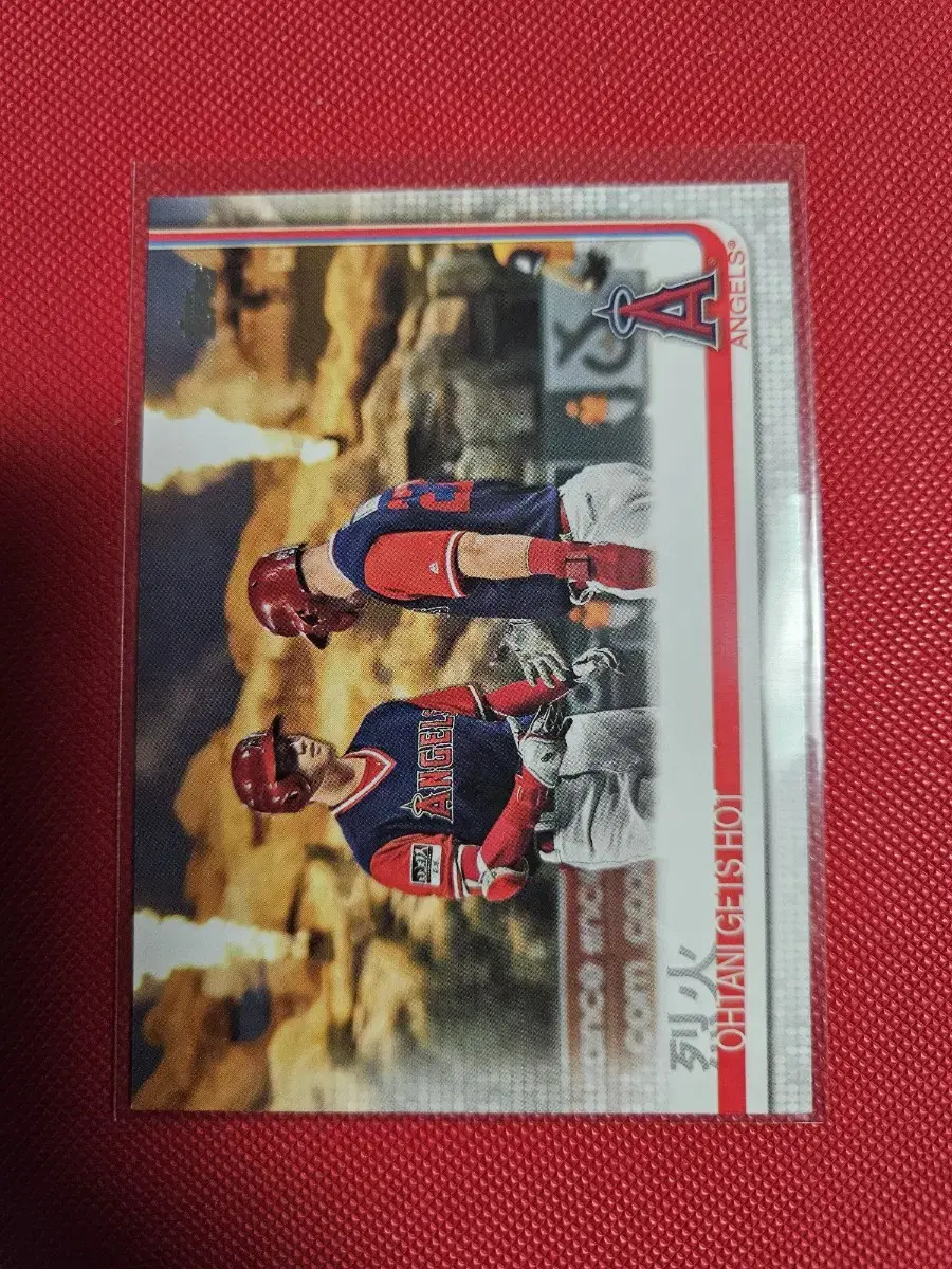 오타니 2019 Topps ohtani gets hot 카드