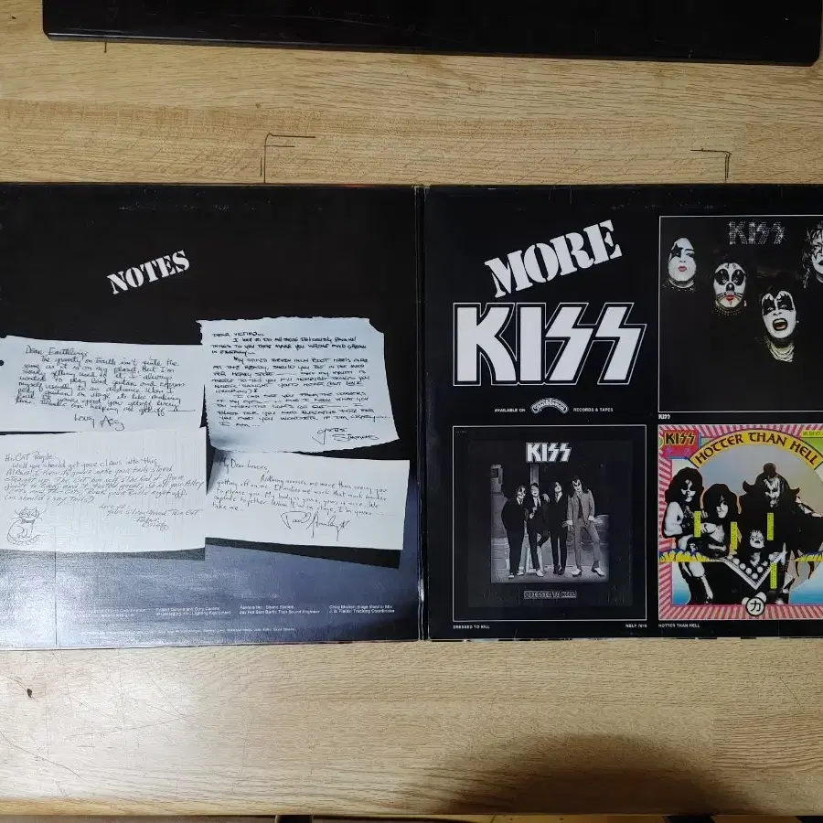 KISS 2LP 음반 (LP 턴테이블 오디오 앰프