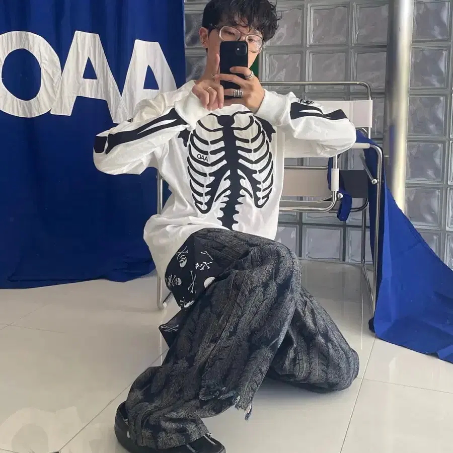 (11월말수령) X AAO REAL BONE LONG SLEEVE