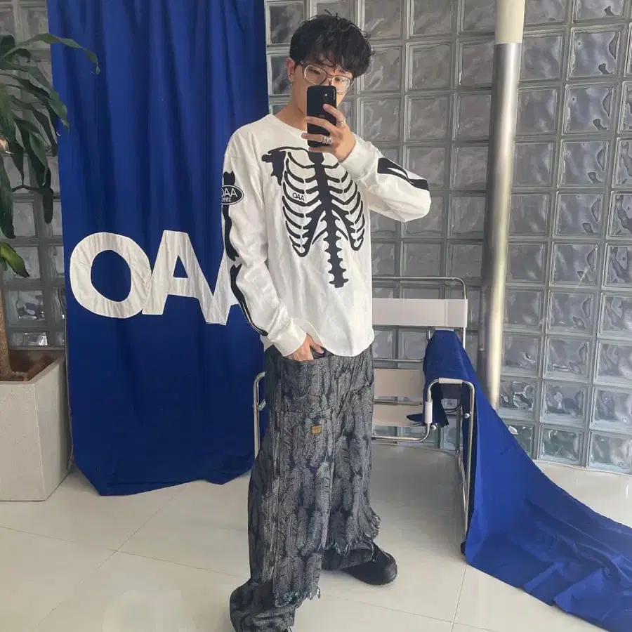 (11월말수령) X AAO REAL BONE LONG SLEEVE