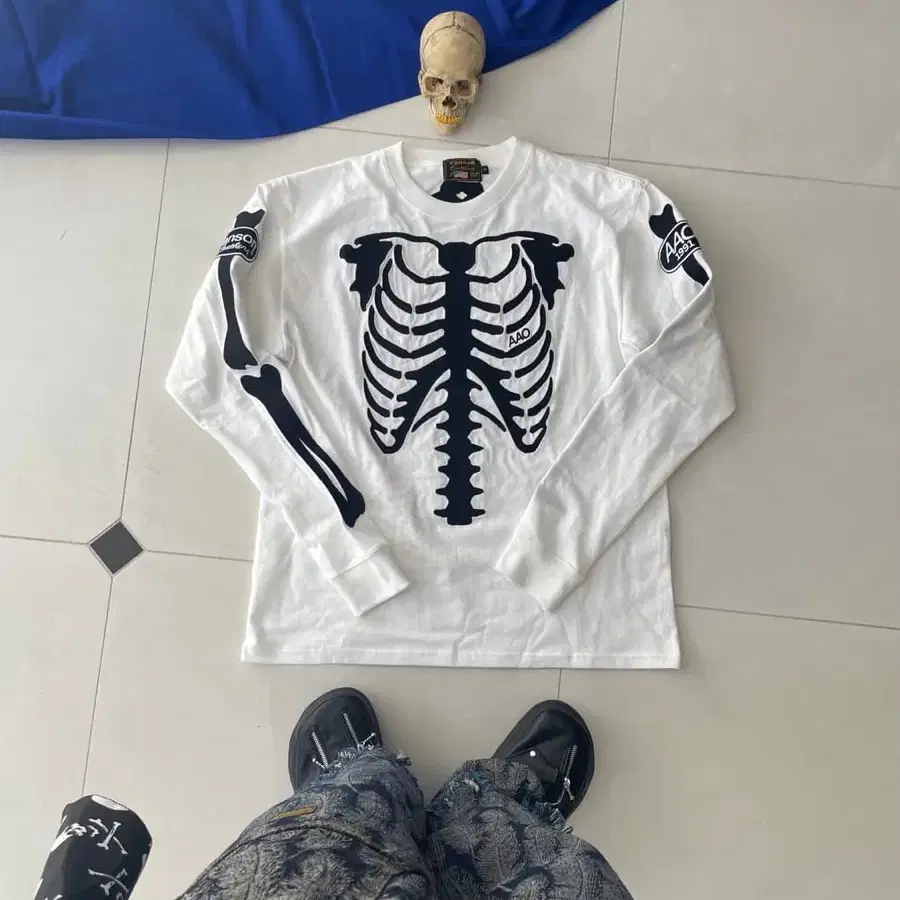 (11월말수령) X AAO REAL BONE LONG SLEEVE