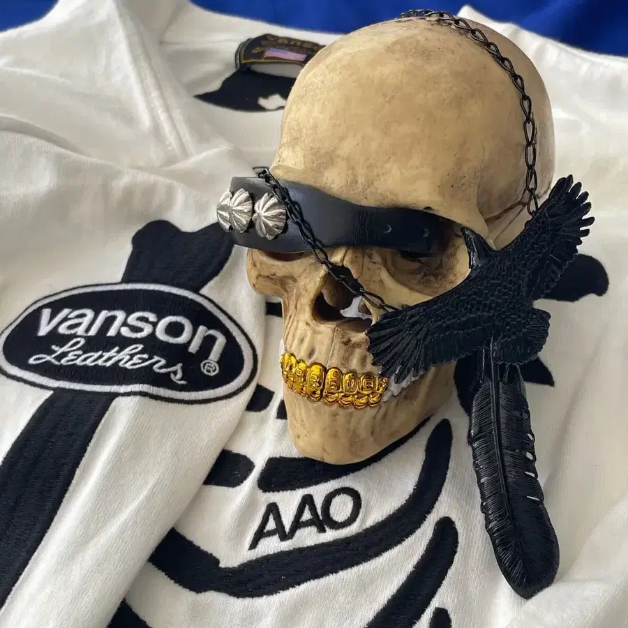 AAO X vanson REAL BONE LONG SLEEVE