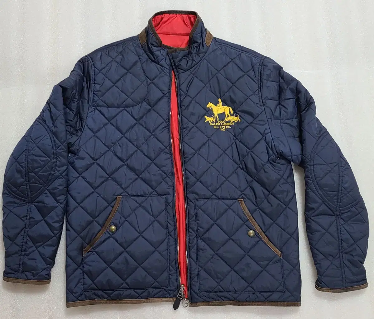 Polo Ralph Lauren Reversible Reversible Quilted Hunting Jacket L 105