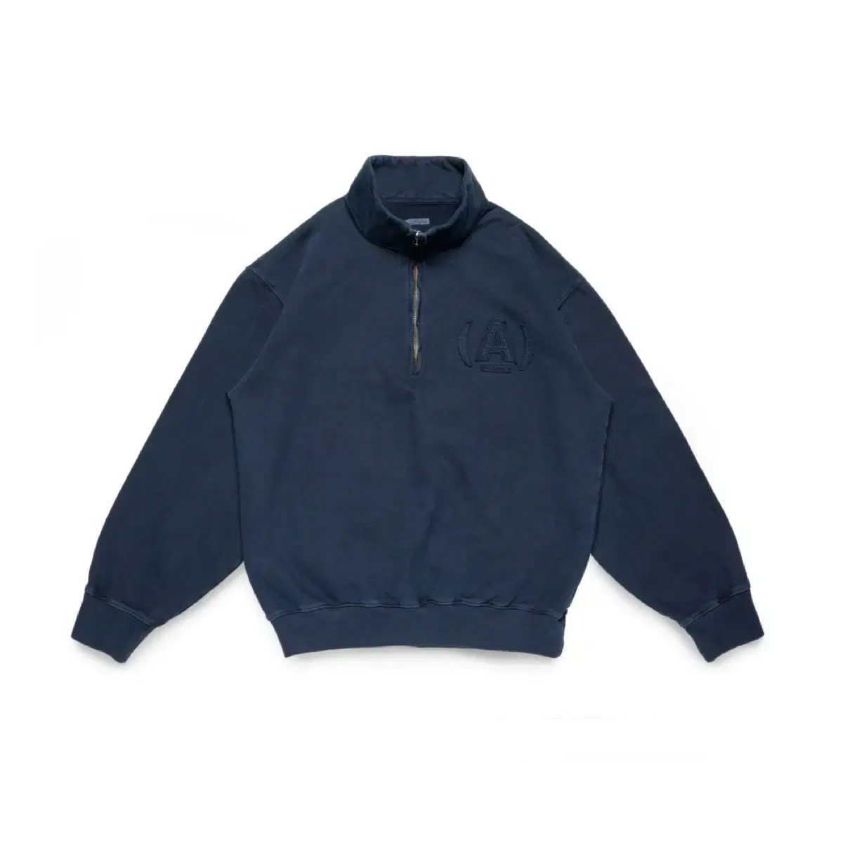 [2] Anonimo Anonima Half-Zip Sweatshirt