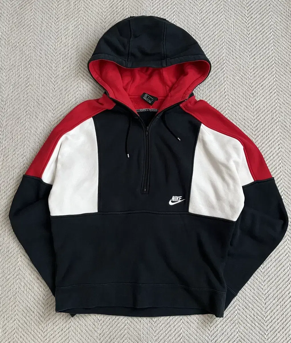 M)Nike Vahn Zip-Up Colorblocked Hoodie