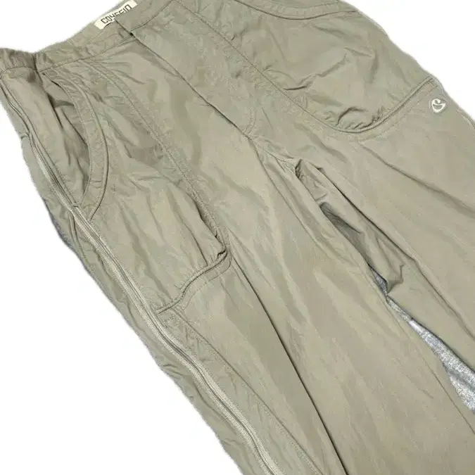 SIDE ZIPPER LINE PANTS BEIGE 1사이즈