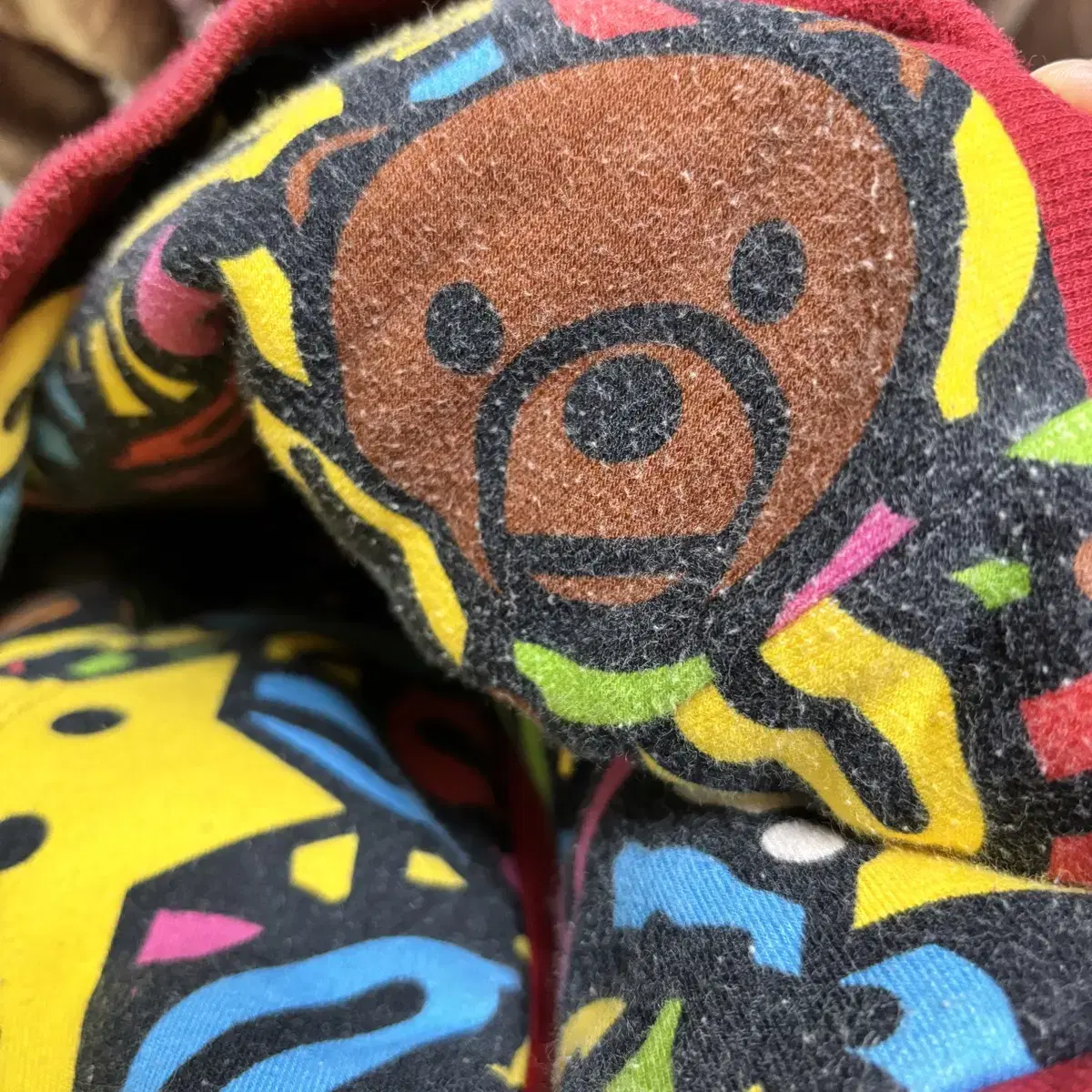 베이프 마일로 후드집업 리버시블 양면 bape