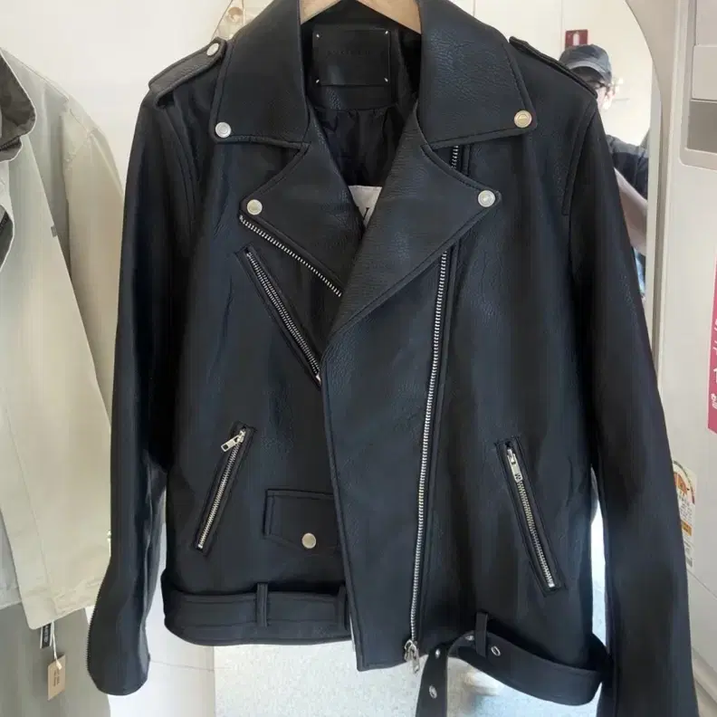 인조가죽 라이더 자켓 ML(95~100) Faux Leather Ride