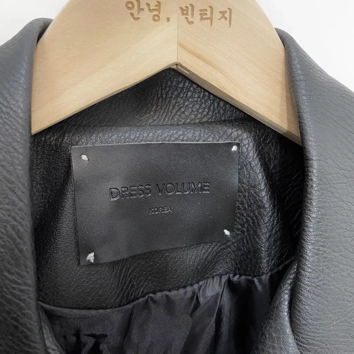 인조가죽 라이더 자켓 ML(95~100) Faux Leather Ride