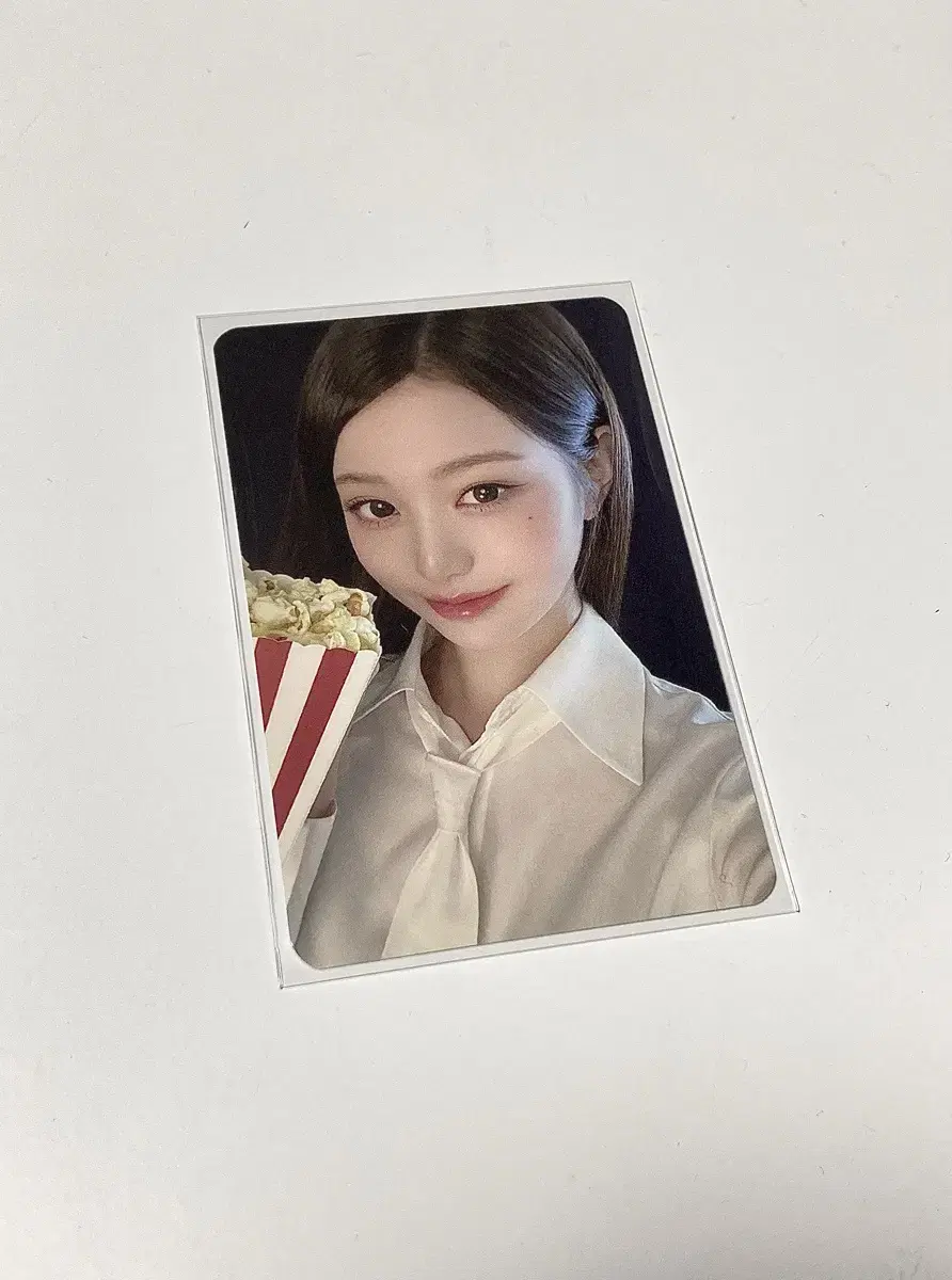 ive pop up cinema popcorn jang wonyoung photocards (frenzy)