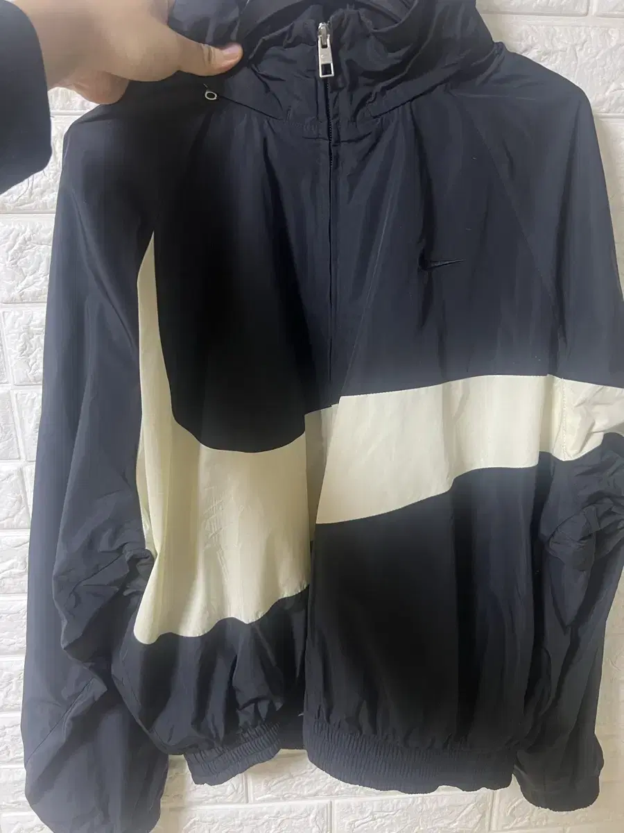 Nike Swoosh Windbreaker Black