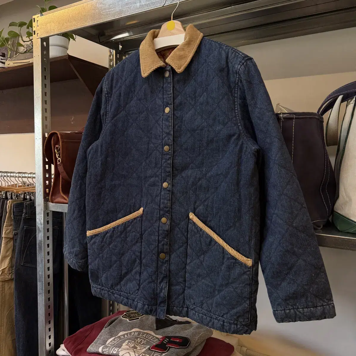 Polo Denim Paisley Liner Chore Jacket