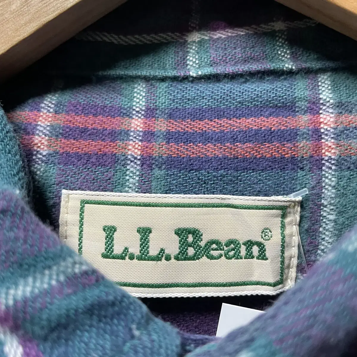 L.L.Bean 엘엘빈 플란넬 체크셔츠