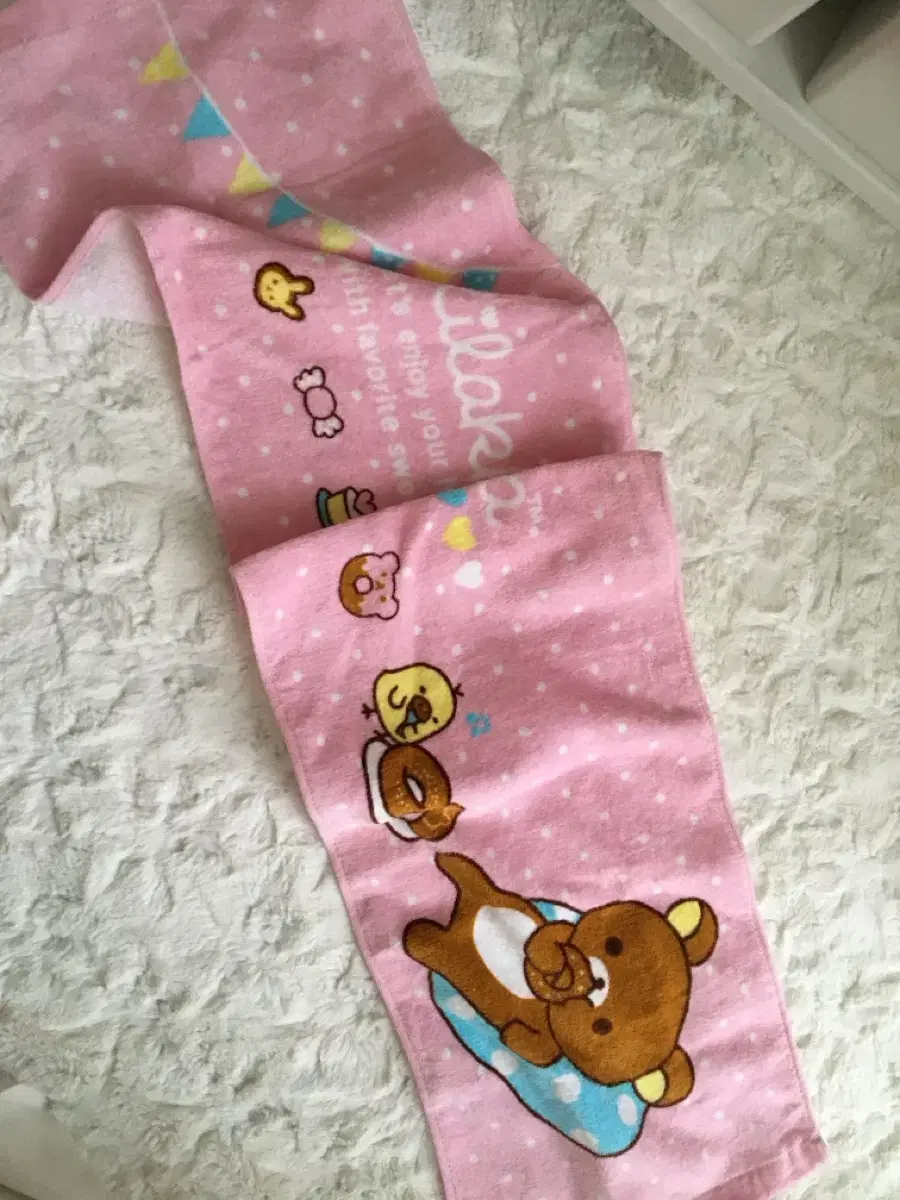 Rilakkuma Towel Blanket (100x25cm)