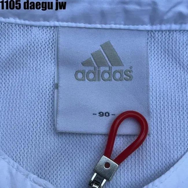 90 ADIDAS ZIPUP 아디다스 집업 반팔