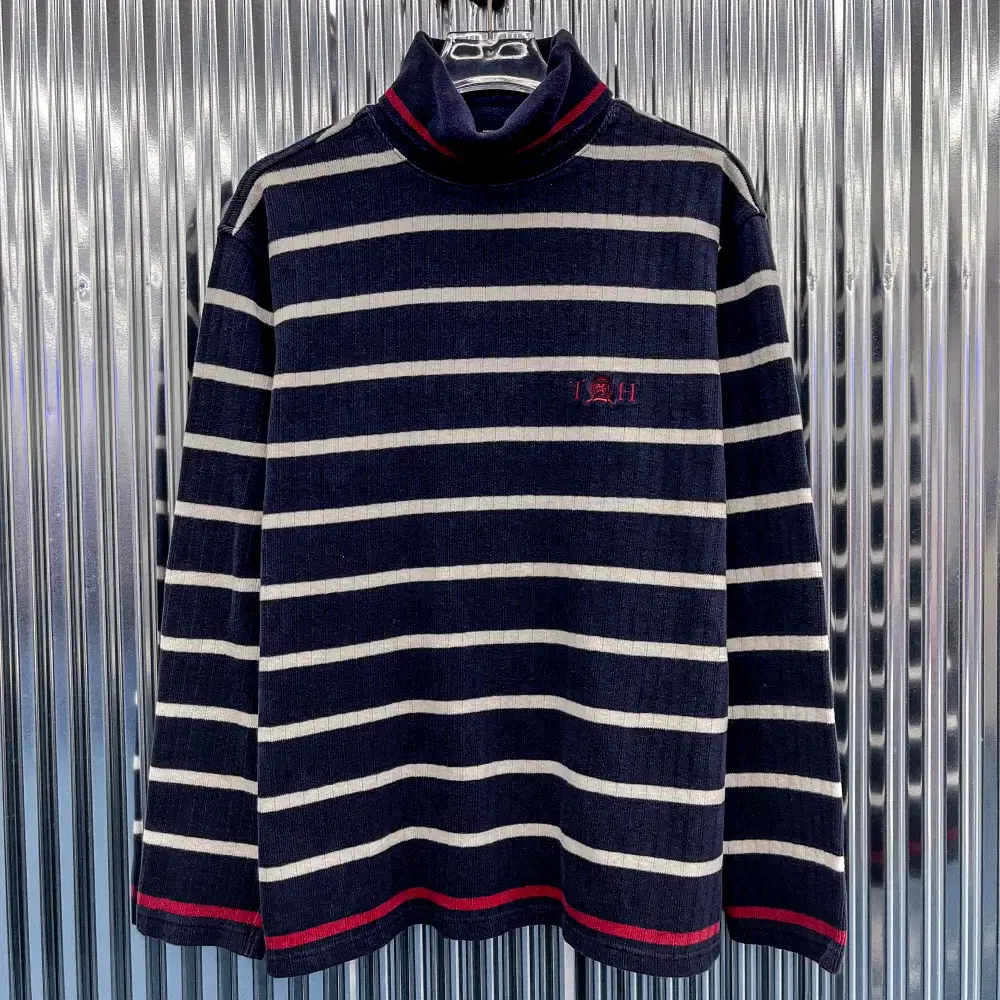 Tommy Hilfiger Cotton Vahn Pola Dangara Knit (Domestic L) P132