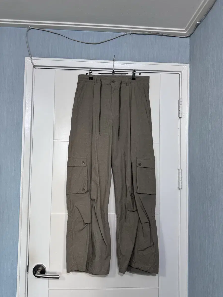 Known Twisted Cargo Pants Olive 1