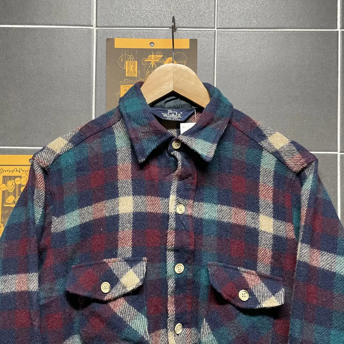 WoolRich 울리치 버팔로 울 체크셔츠