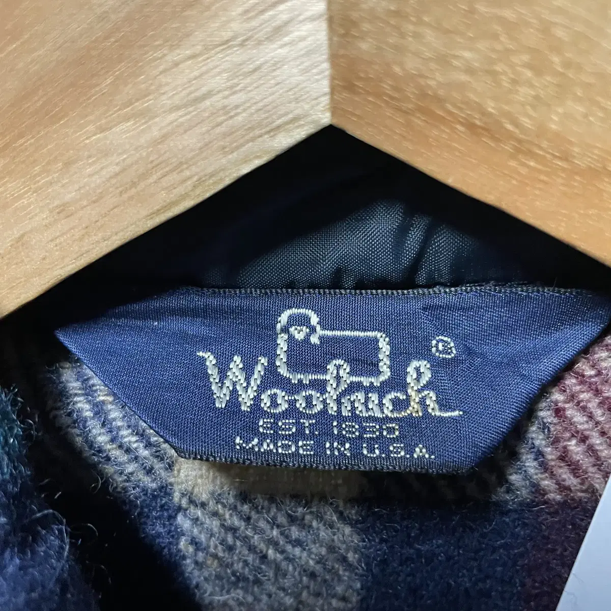 WoolRich 울리치 버팔로 울 체크셔츠