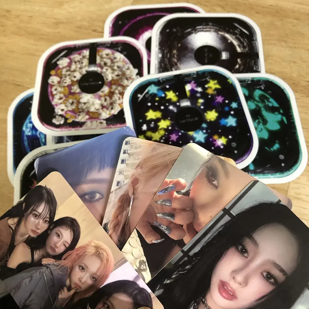 Aespa CD Player Photo Card + CD Sticker