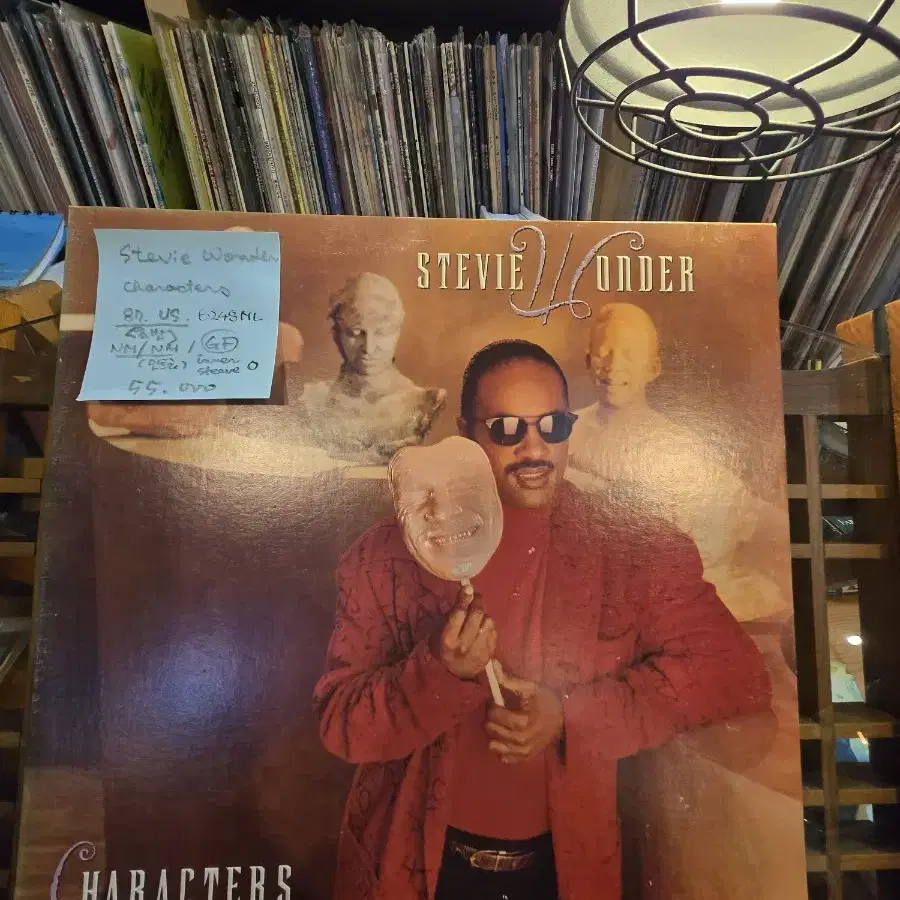 Stevie Wonder.characters.87.US초반.민트급lp