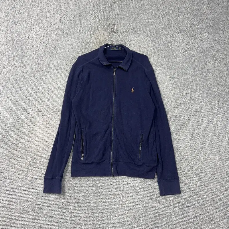 Polo New Navy Knit Zip-up Jersey L