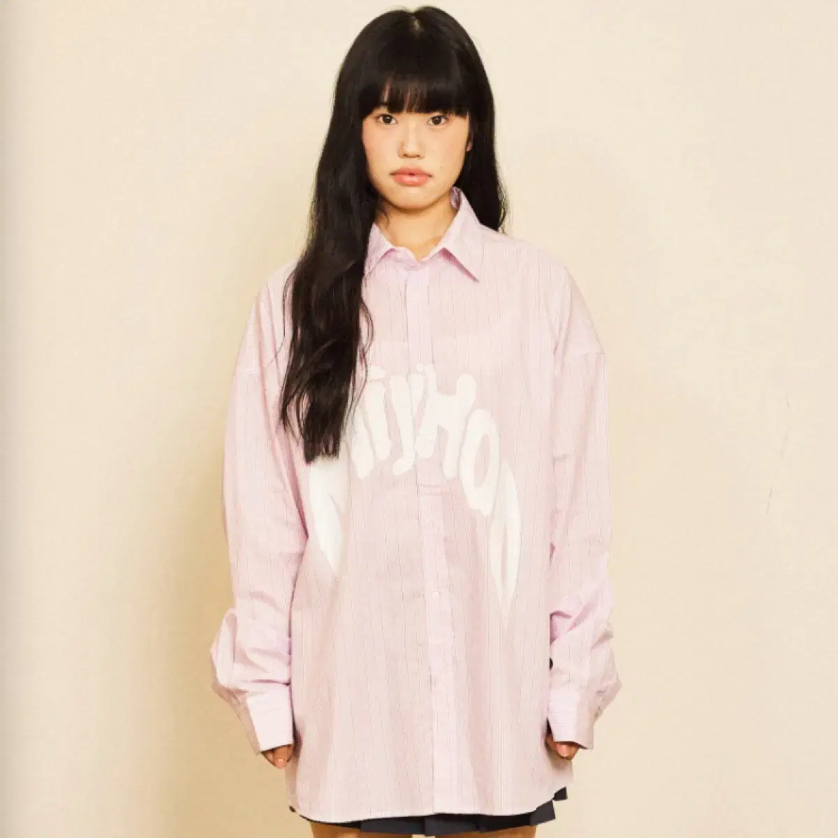 Miyhoo STRIPE SHIRTS (PINK)